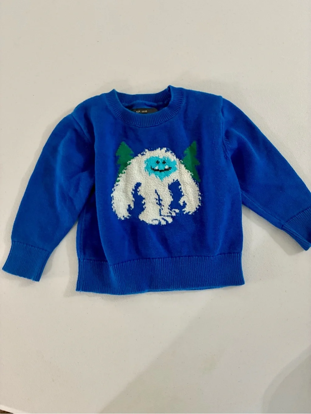 OshKosh Boy’s 12M Yeti Knit Sweater